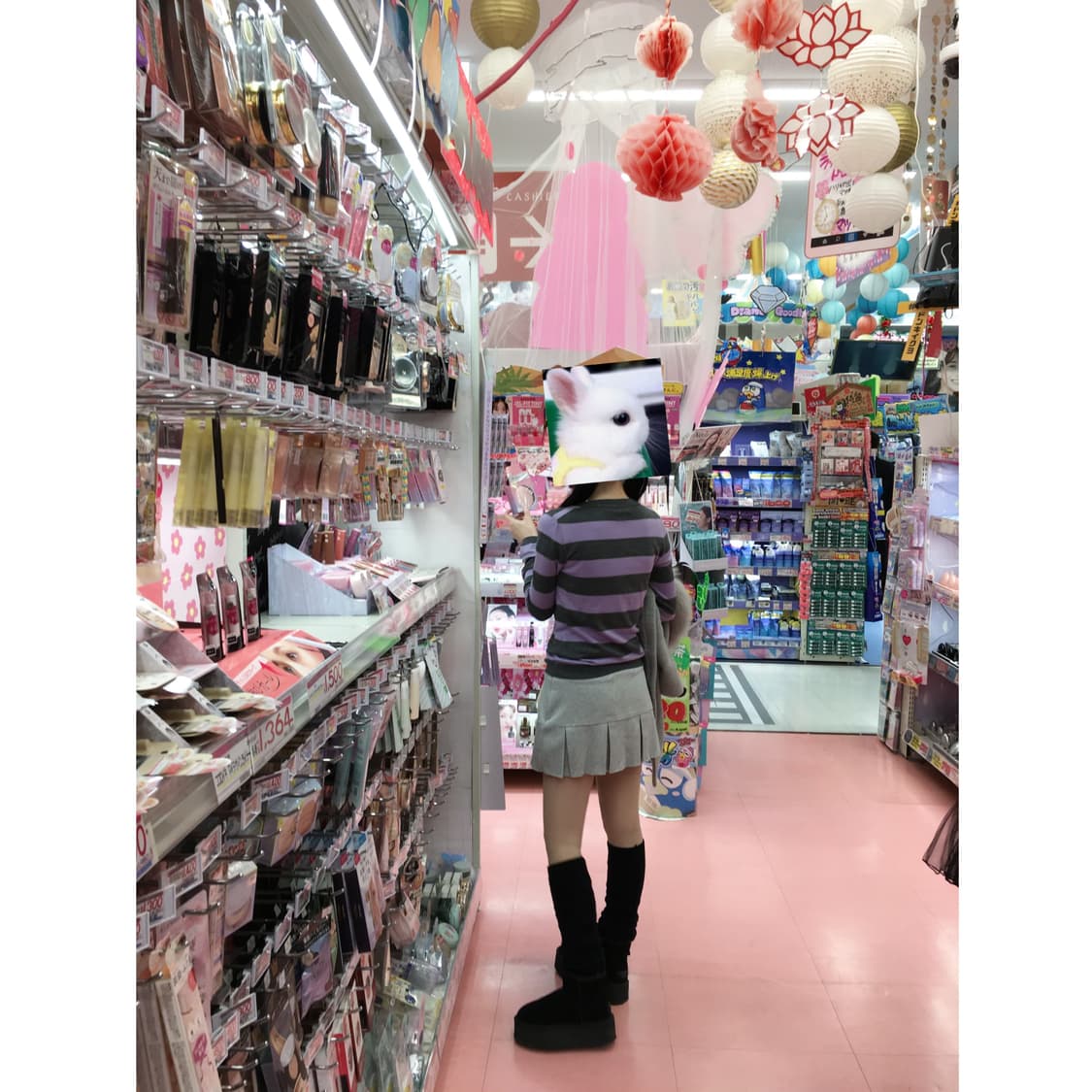 퍼플그레이 스트라이프 가디건 상품이미지6