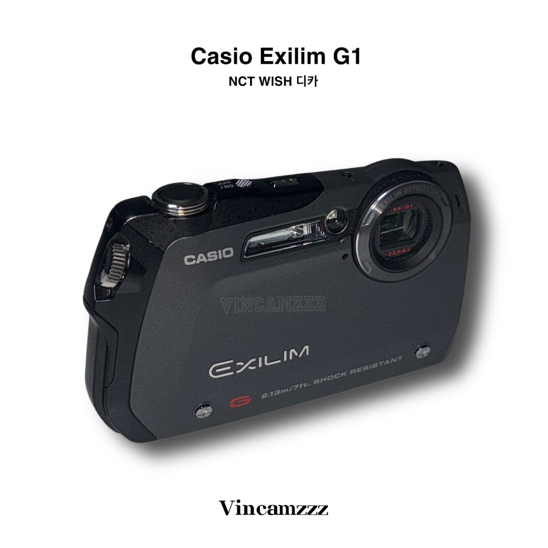 [NCT위시 디카] Casio 카시오 Exilim 엑슬림 G1 카메라 상품이미지3