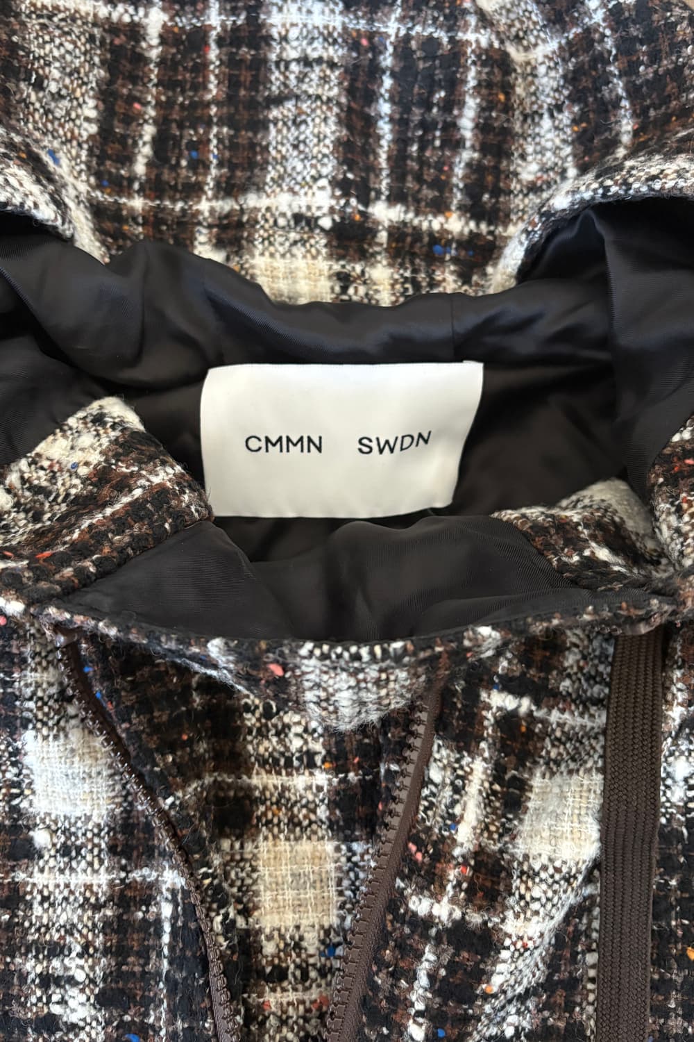 CMMN SWDN Fringe Hoodie 상품이미지5