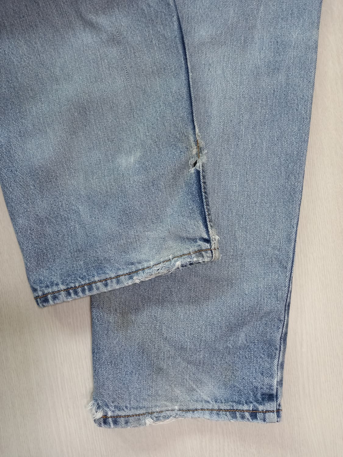 32 00's 리바이스550 Mexico 세미와이드진 연청 32-256 상품이미지6