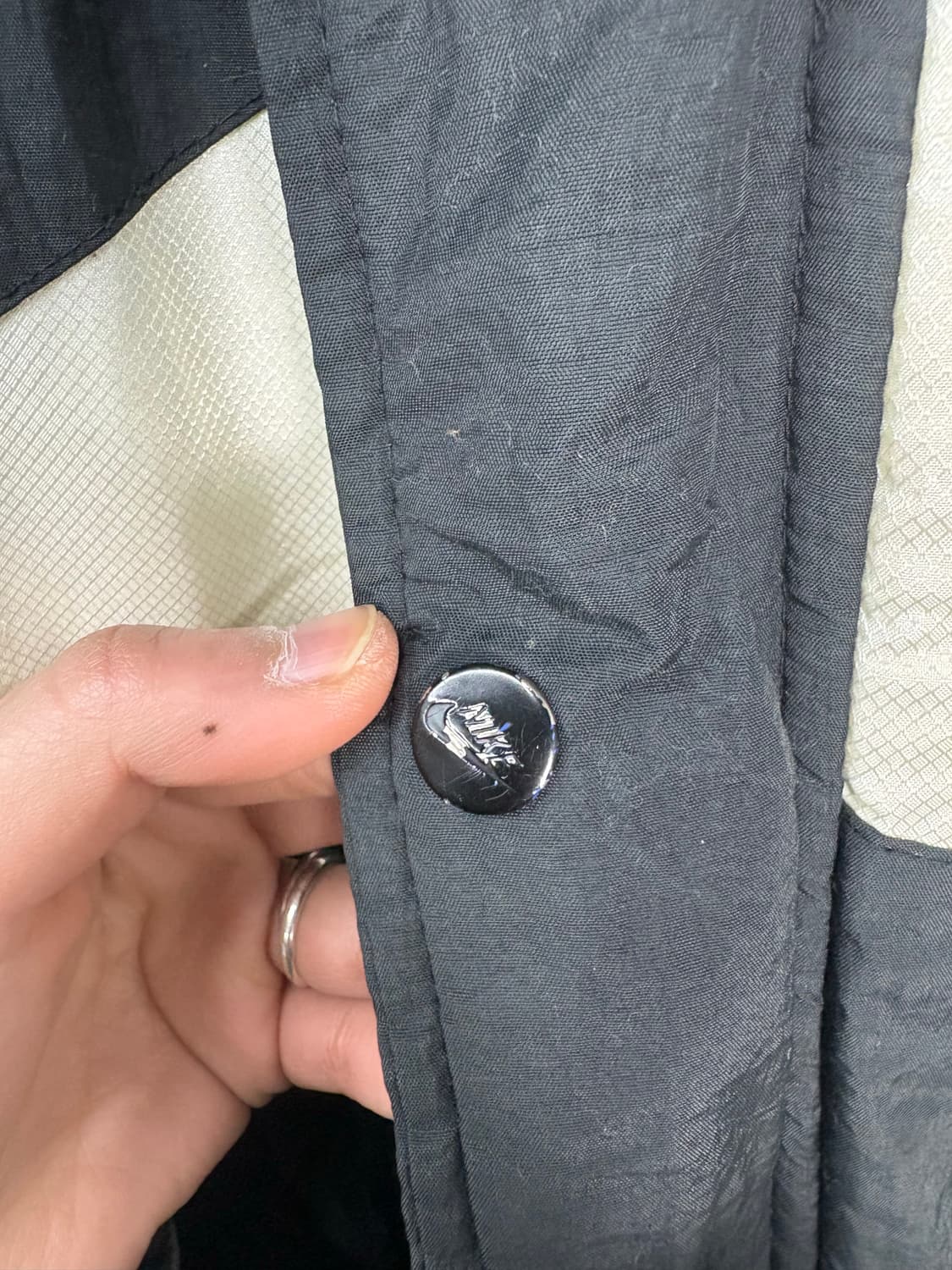 나이키 90s 슈프림 코트 빅로고 배색 점퍼 A3194 상품이미지5