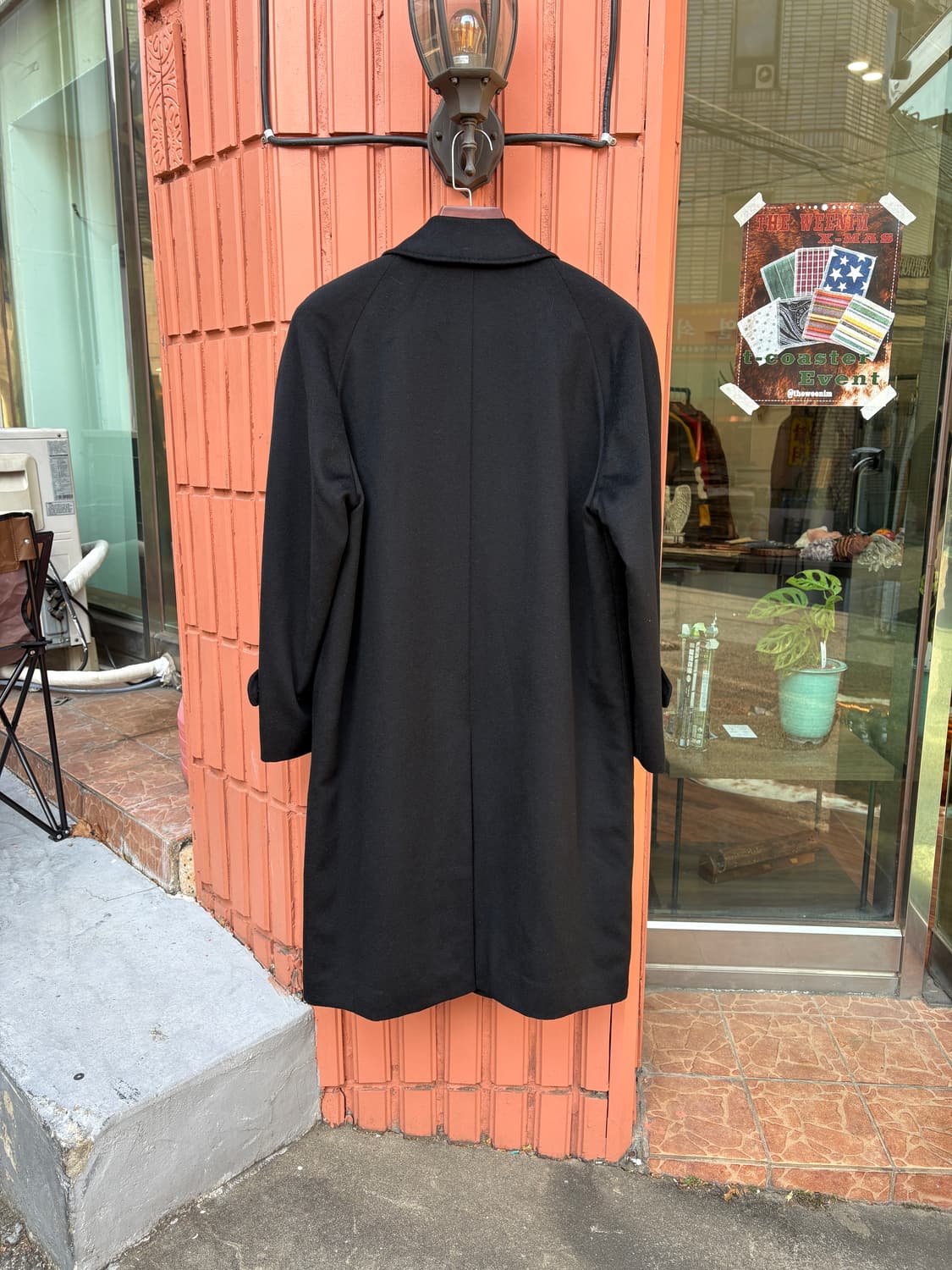 Japanese Vintage 캐시미어 100% 맥코트 상품이미지3