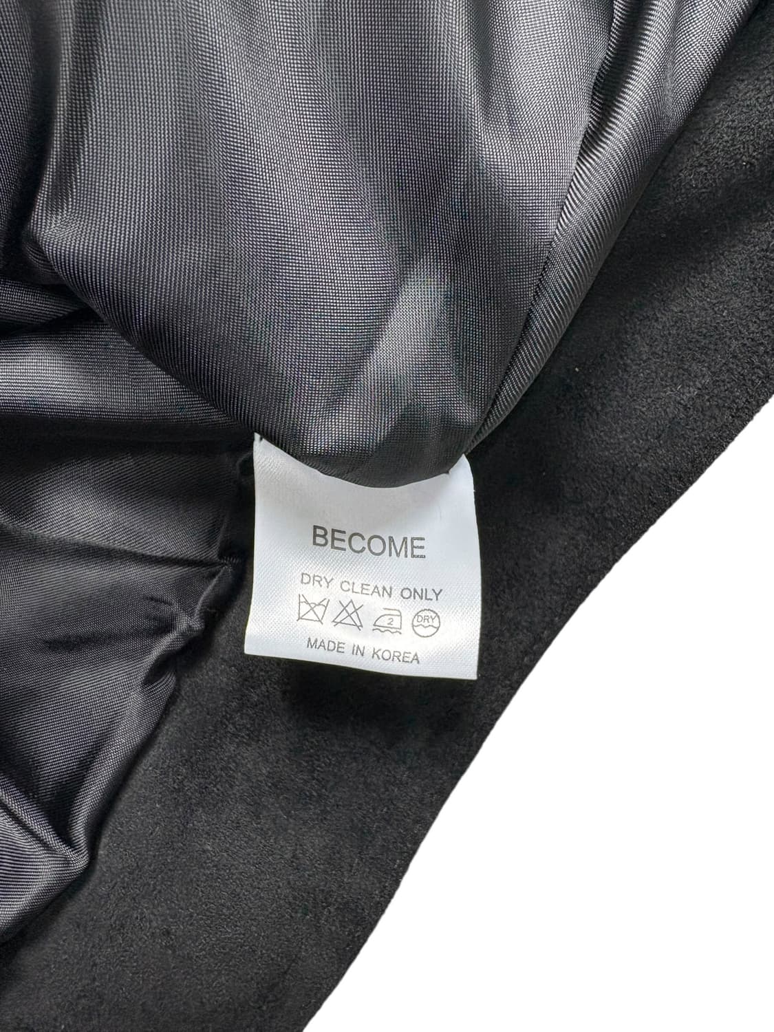BECOME 스웨이드 자켓 블랙  상품이미지7