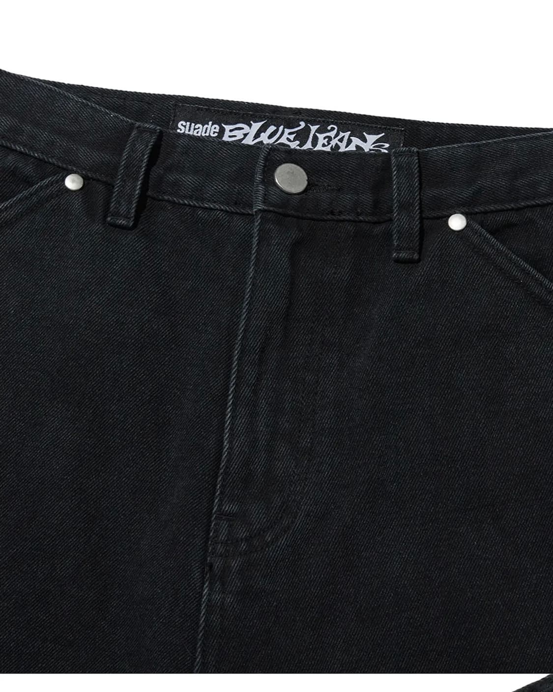 스웨이드 컨투어 포켓 데님 블랙 L CONTOUR POCKET DENIM 상품이미지8