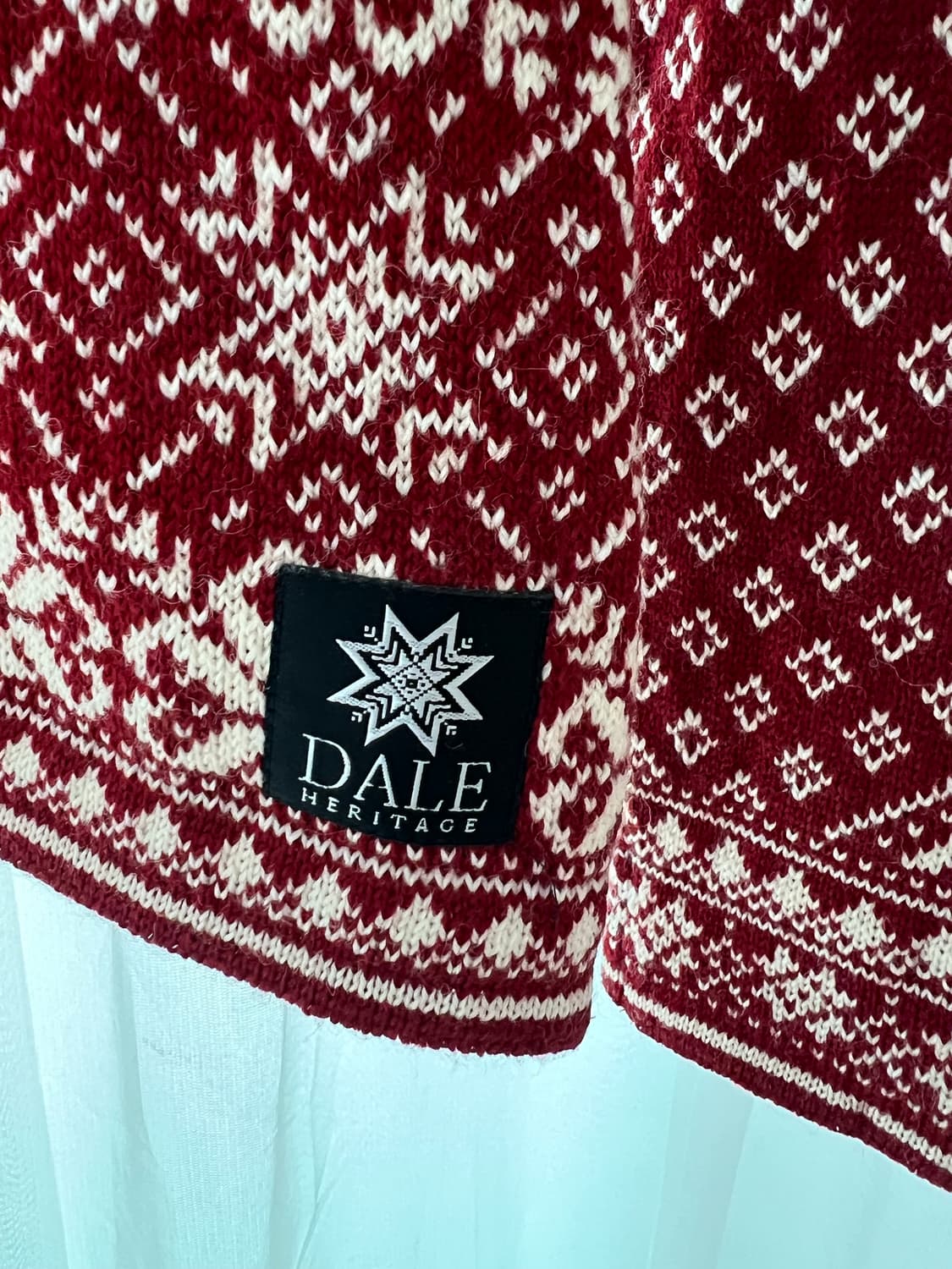 데일 오브 노르웨이 피스 울오버 니트 스웨터 여성s 상품이미지4