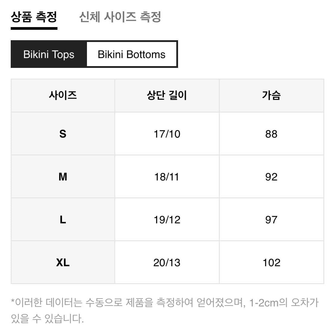 여름 비치 립 니트 비키니 세트(m) 상품이미지5