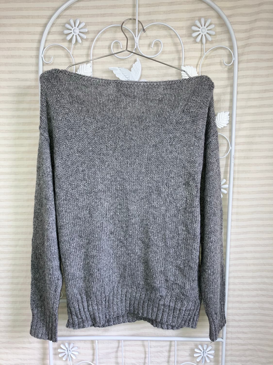 jpn vintage 차콜 니트 y2k 스트릿 갸루 펑키  상품이미지5