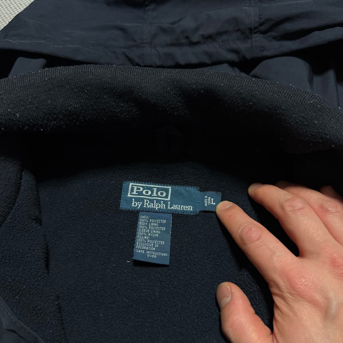 폴로 랄프로렌 빈티지 후드 자켓 상품이미지3