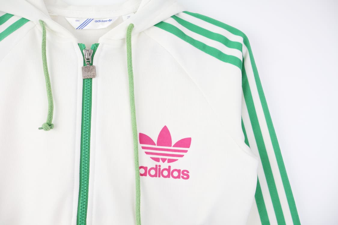 Adidas White & Green Firebird Zip Up 상품이미지6