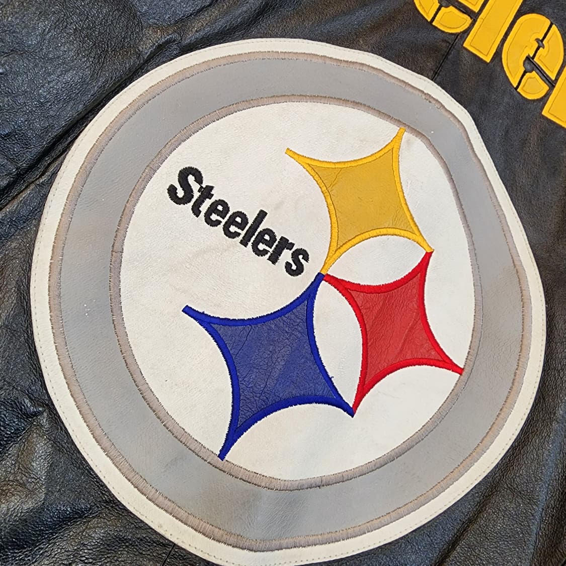 G III 피츠버그 스틸러스 레더 쟈켓 상품이미지8