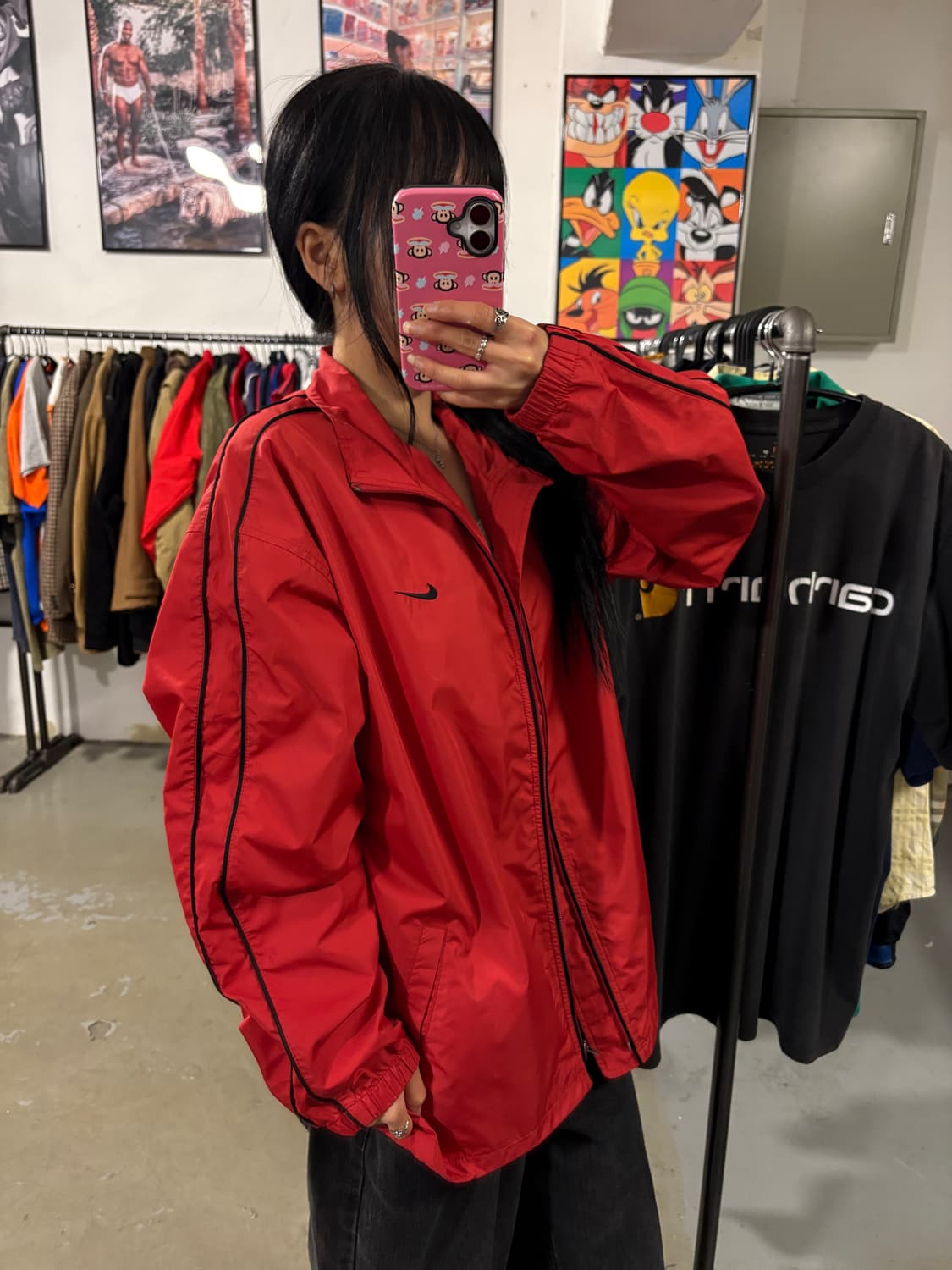 나이키 올드스쿨 바람막이 상품이미지1