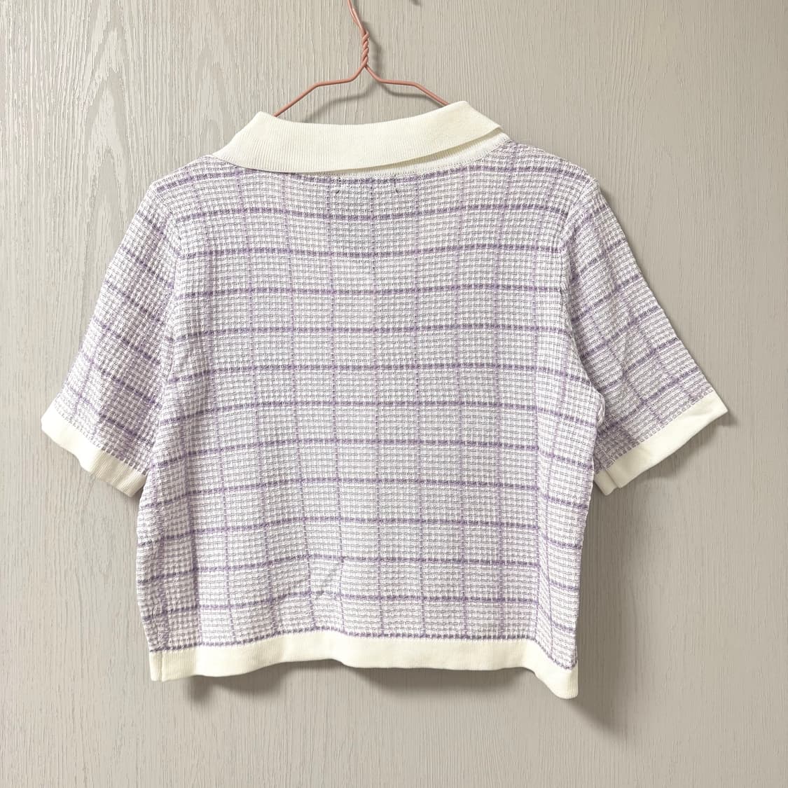 [새상품] 로엠 트위드 반팔 가디건 상품이미지3