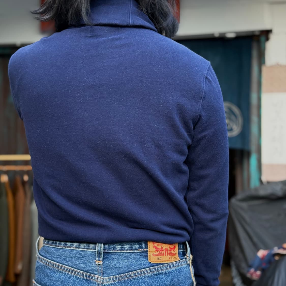 폴로 랄프로렌 숄카라 코튼 니트 L 상품이미지9