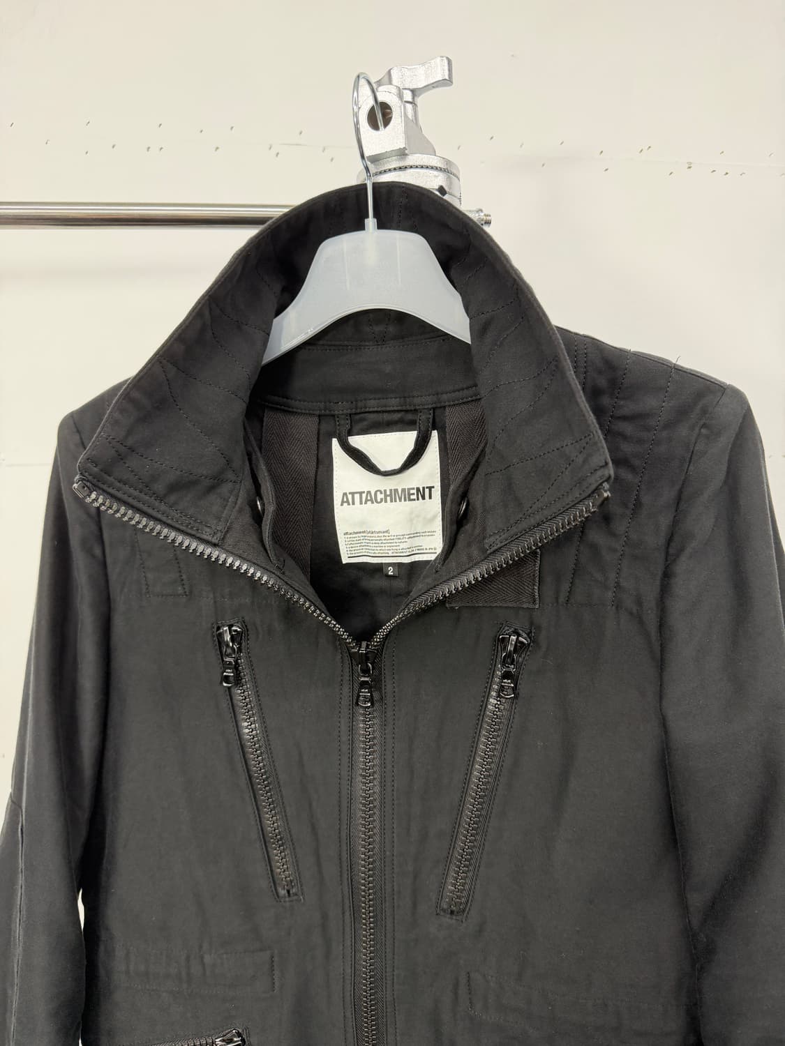 Attachment multi- riri zip biker jk 상품이미지9