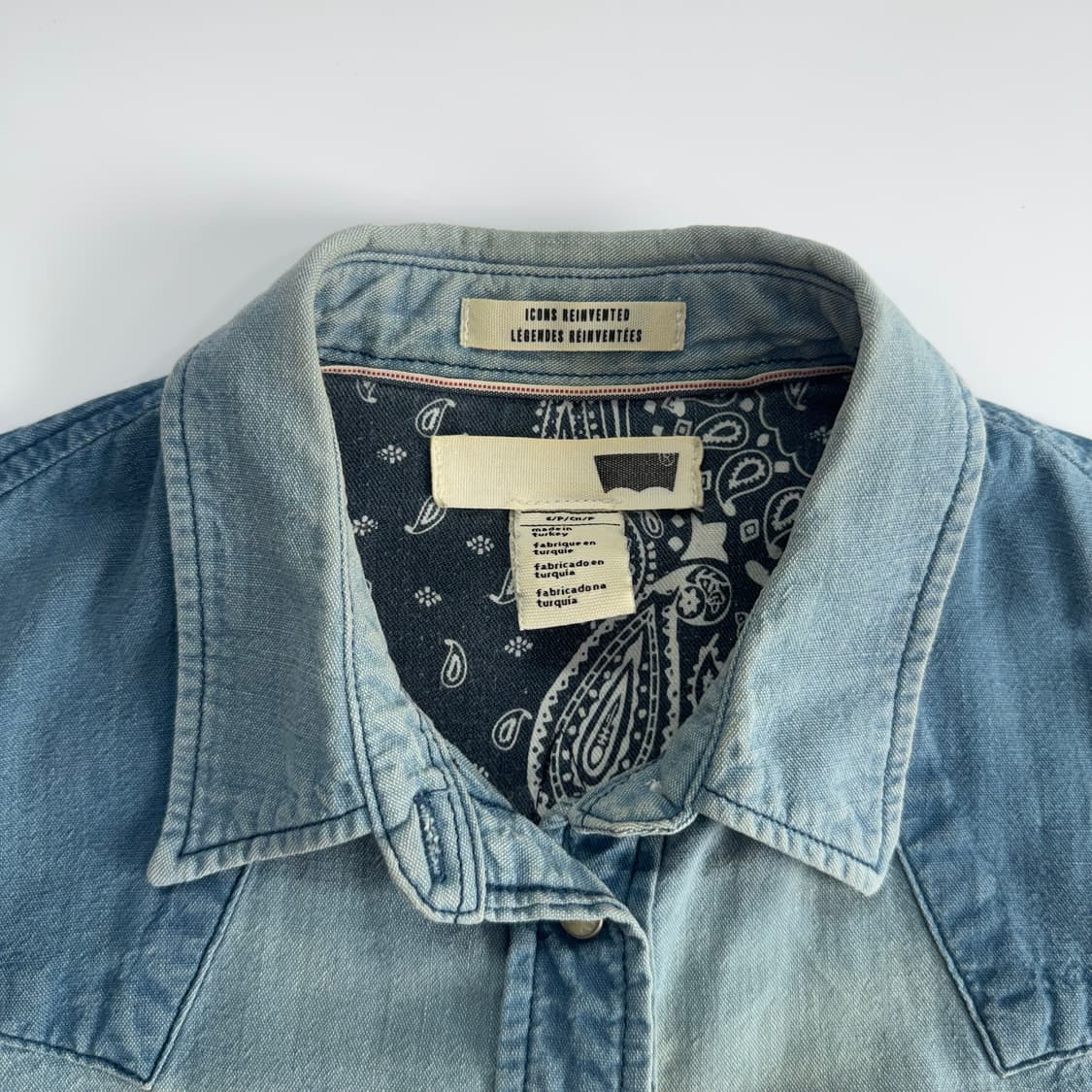 Levis 리바이스 투포켓 데님 셔츠 상품이미지5