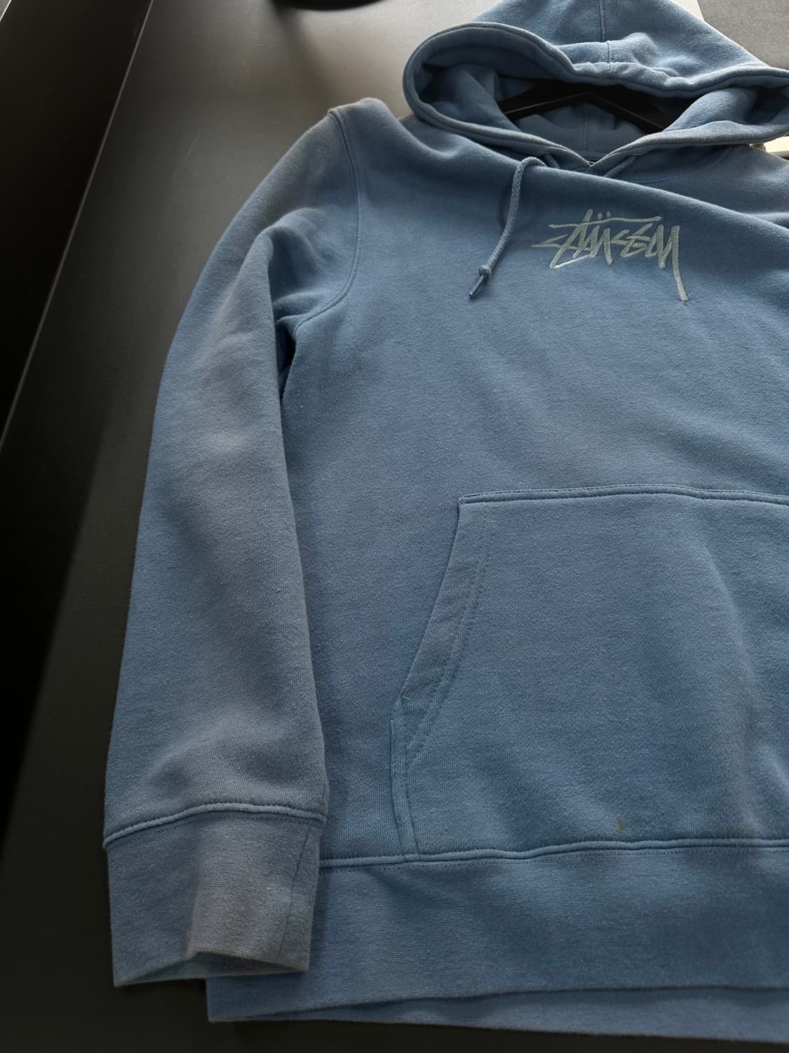 스투시 스탁 자수 로고 후드티 상품이미지5