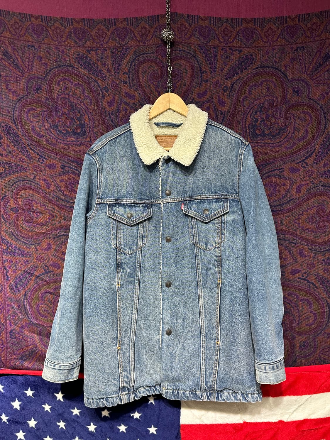 리바이스 프리미엄 빅E 데님 양털 자켓 상품이미지1