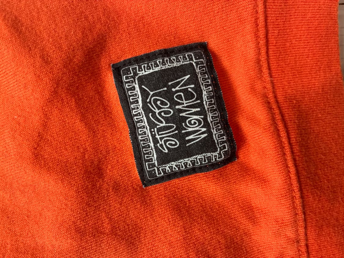 스투시 오렌지 크롭 반팔 🍊 상품이미지3