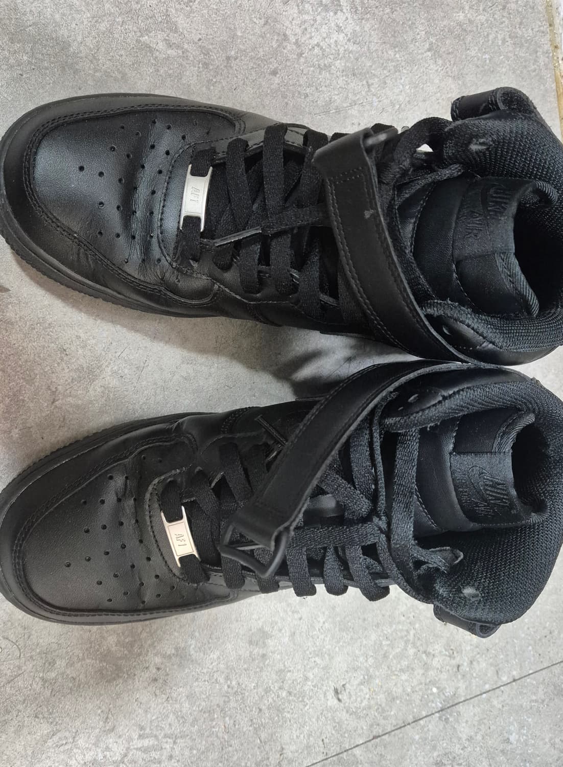 나이키 에어포스 블랙 하이 상품이미지1