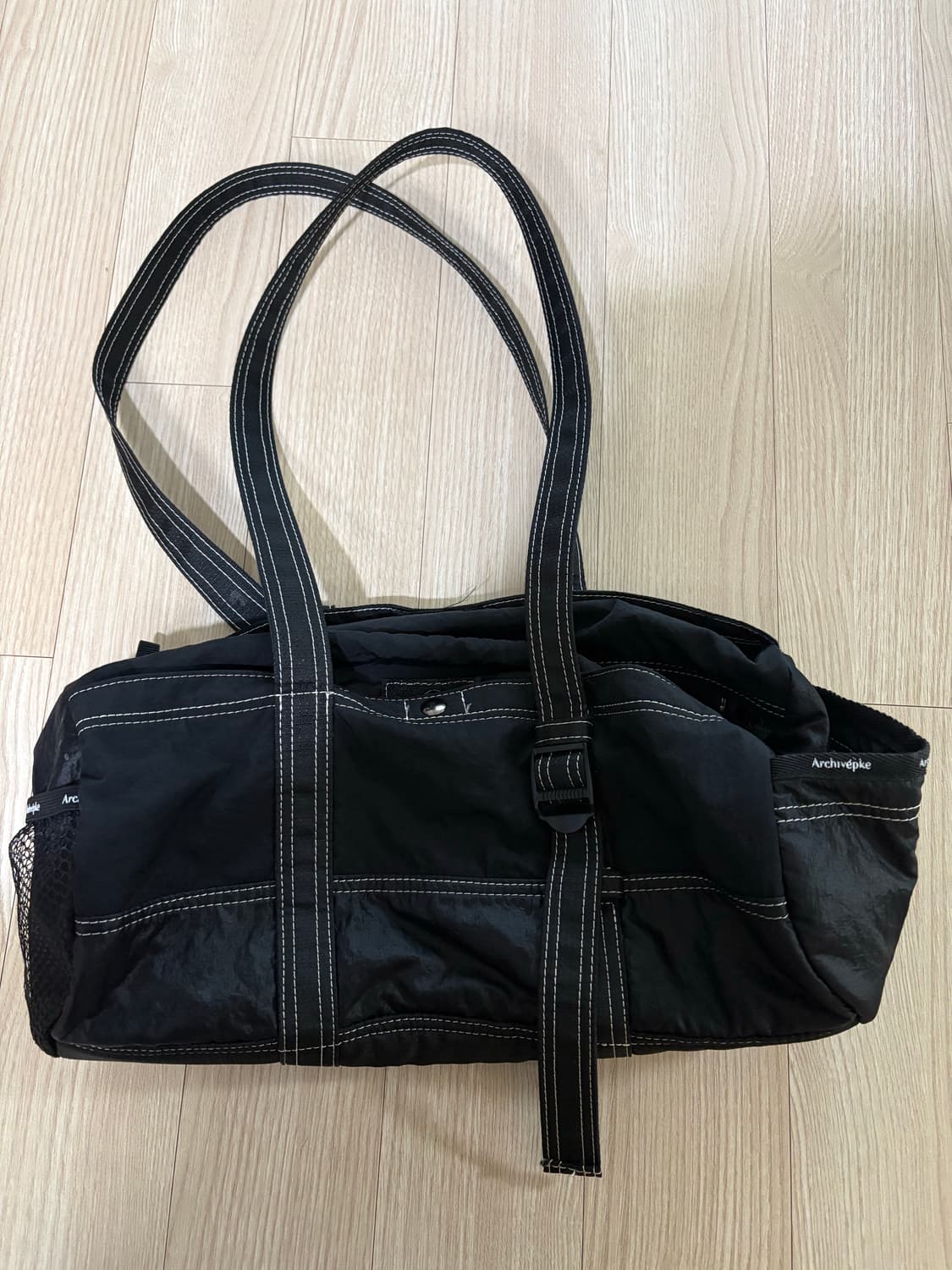 아카이브앱크 더플백 블랙 상품이미지5