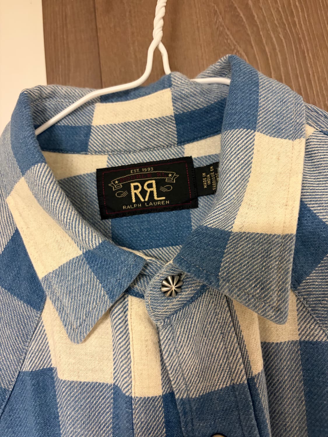 rrl 웨스턴셔츠 플래드셔츠 M 상품이미지3