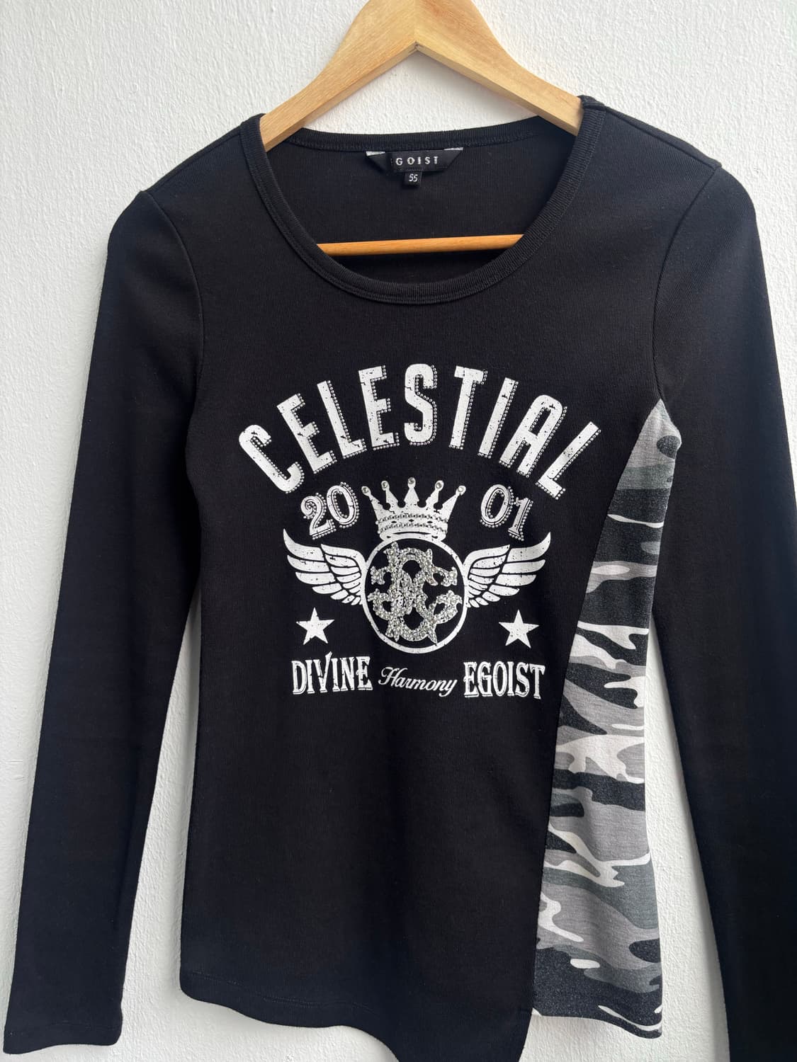 Egoist Graphic Camo Detail Long Sleeve 상품이미지4