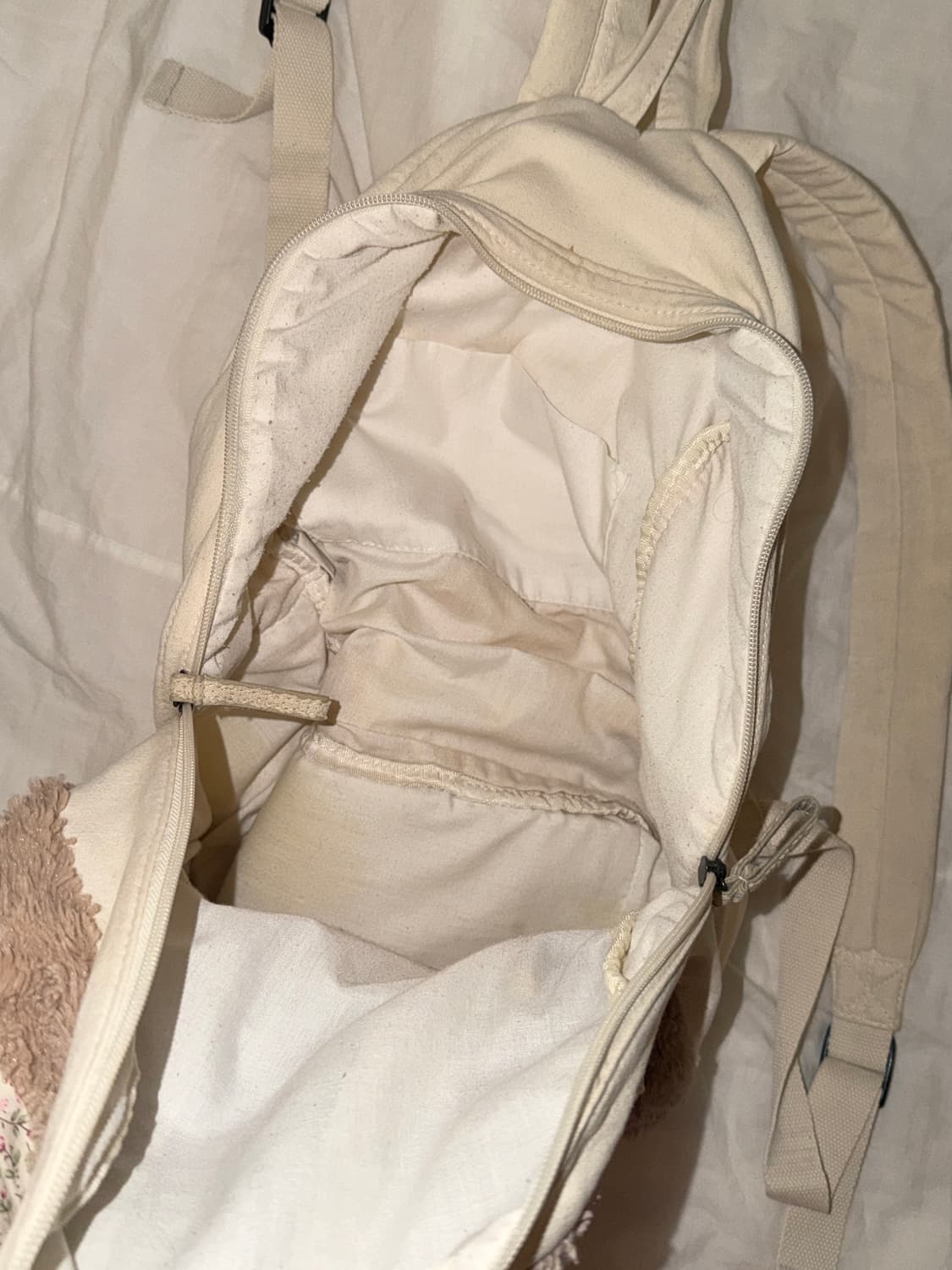 빈티지 패치워크 백팩 모리걸 하구미 상품이미지5