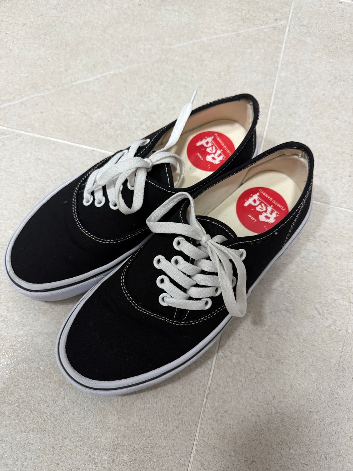 후미토 간류 그래피티 데크 슈즈 블랙 화이트 270 상품이미지2