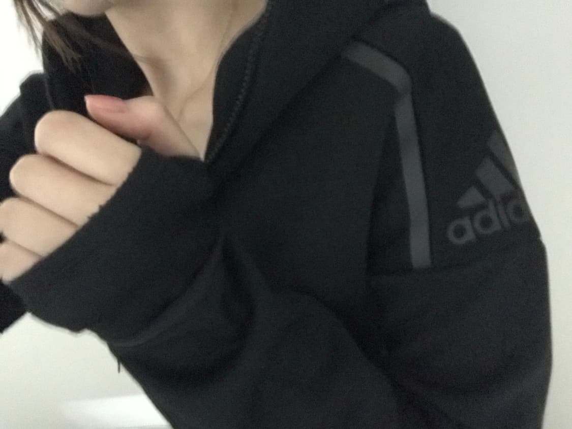 딱붙핏 아디다스 후드집업 상품이미지2