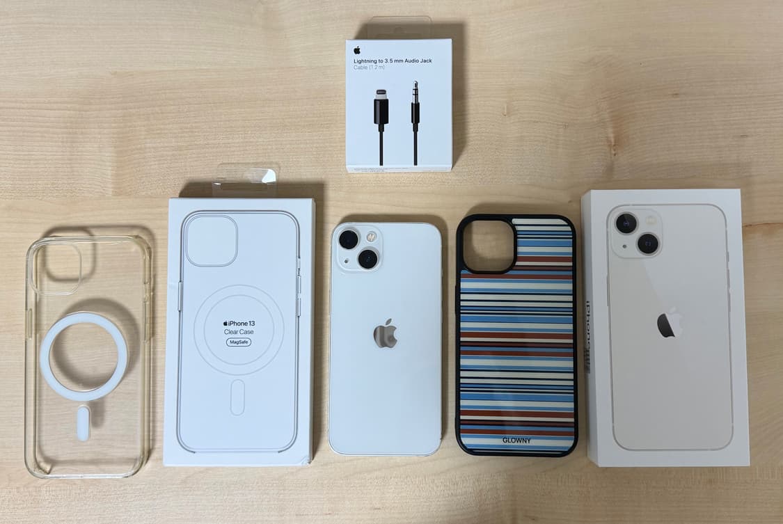 아이폰13 128GB 풀박스 + 글로니 케이스 + 정품 맥세이프 케이스 상품이미지1