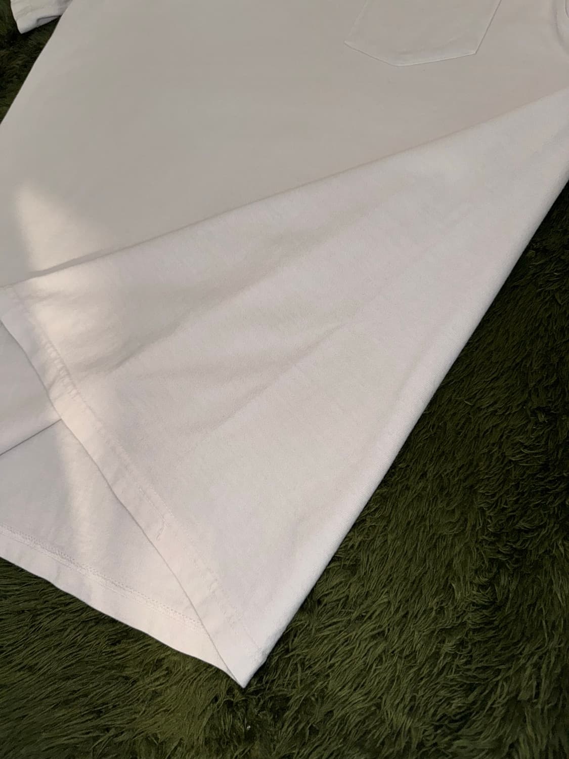 [M] NOAH 노아 MADE IN USA 포켓 티셔츠 화이트 상품이미지7