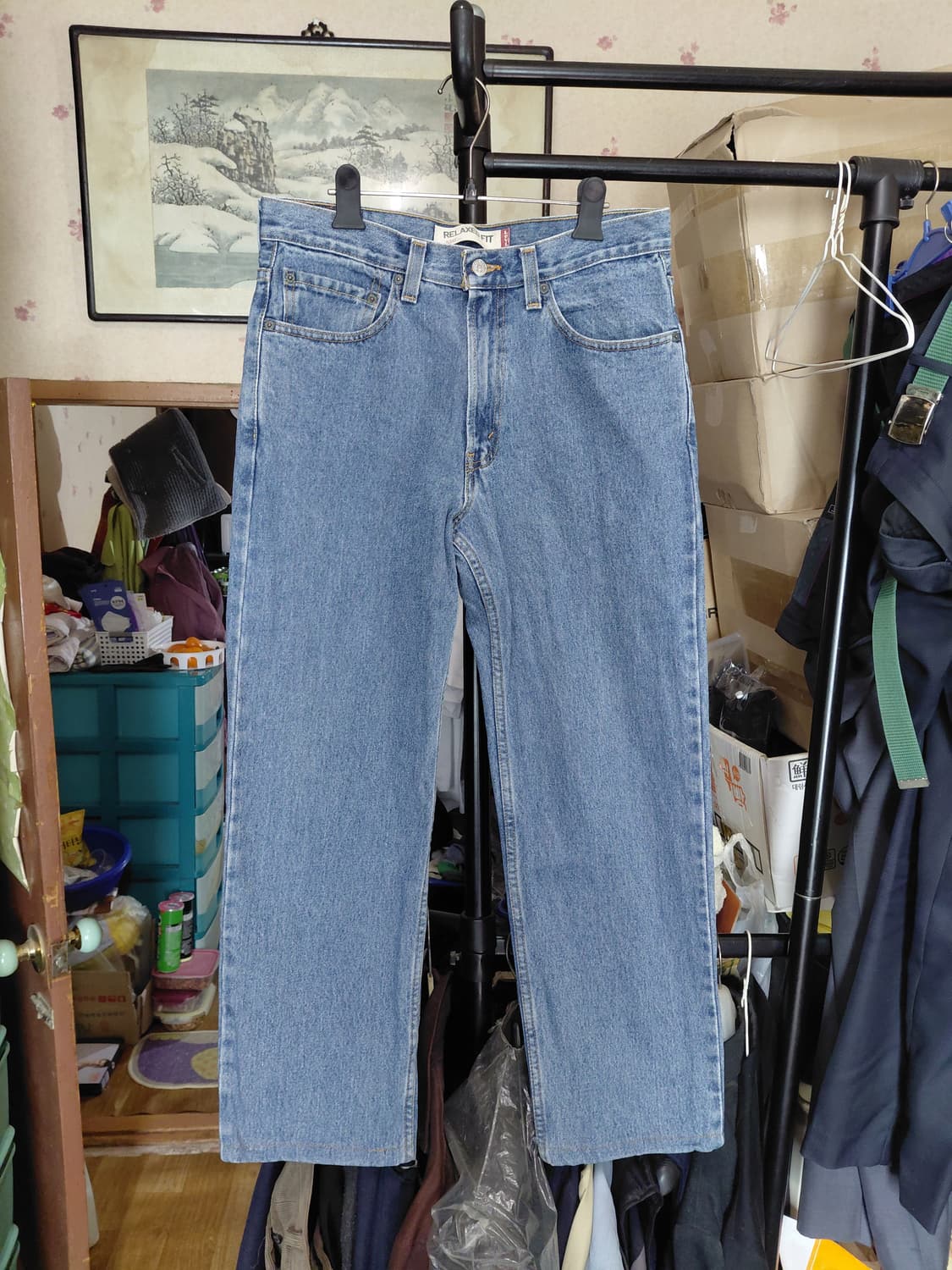 [리바이스550]멕시코제조 릴렉스핏 데님 청바지 32사이즈 상품이미지1