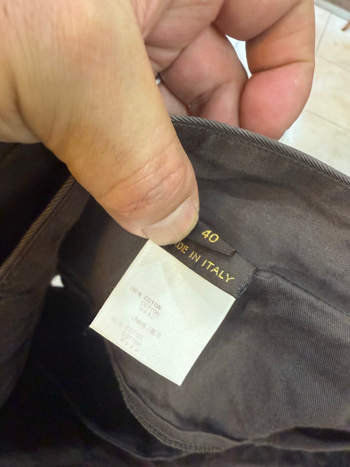 40/31 정품 루이비통 바지 팝니다 상품이미지5