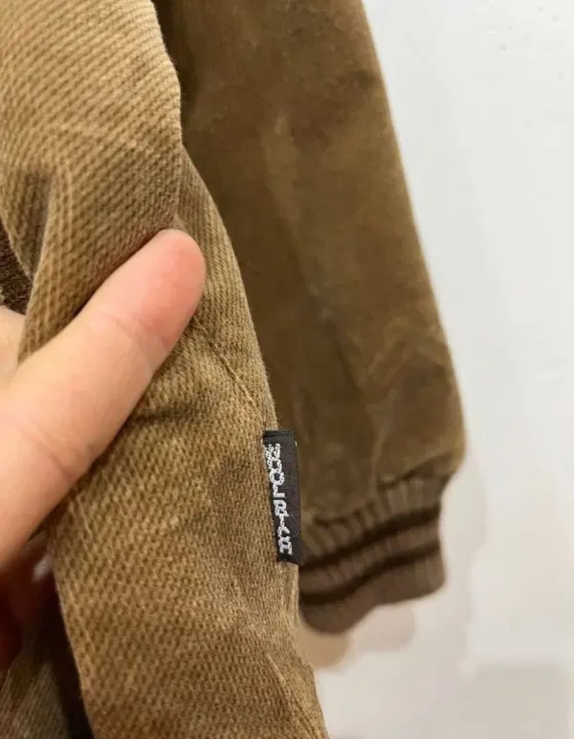 울리치 이너퀄팅 코듀로이 카라 자켓 블루종 L 상품이미지3