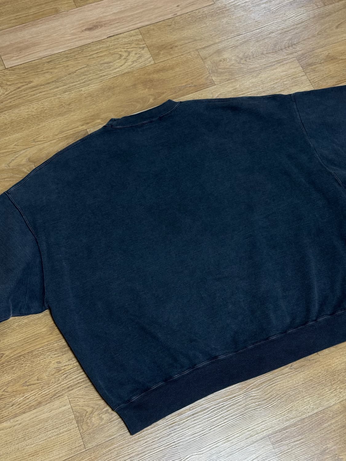 [L] 레미릴리프 Sp Fleece Big Size Crew 스웻 블랙 상품이미지5