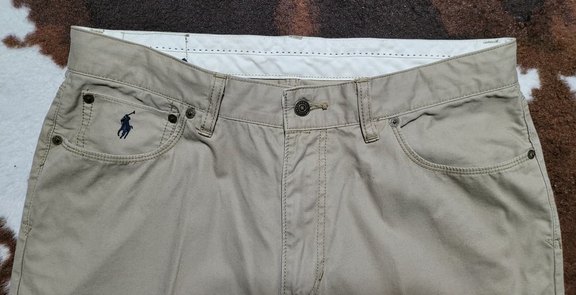 폴로 랄프로렌 남성용 카멜색상 면바지(36/34) 상품이미지5