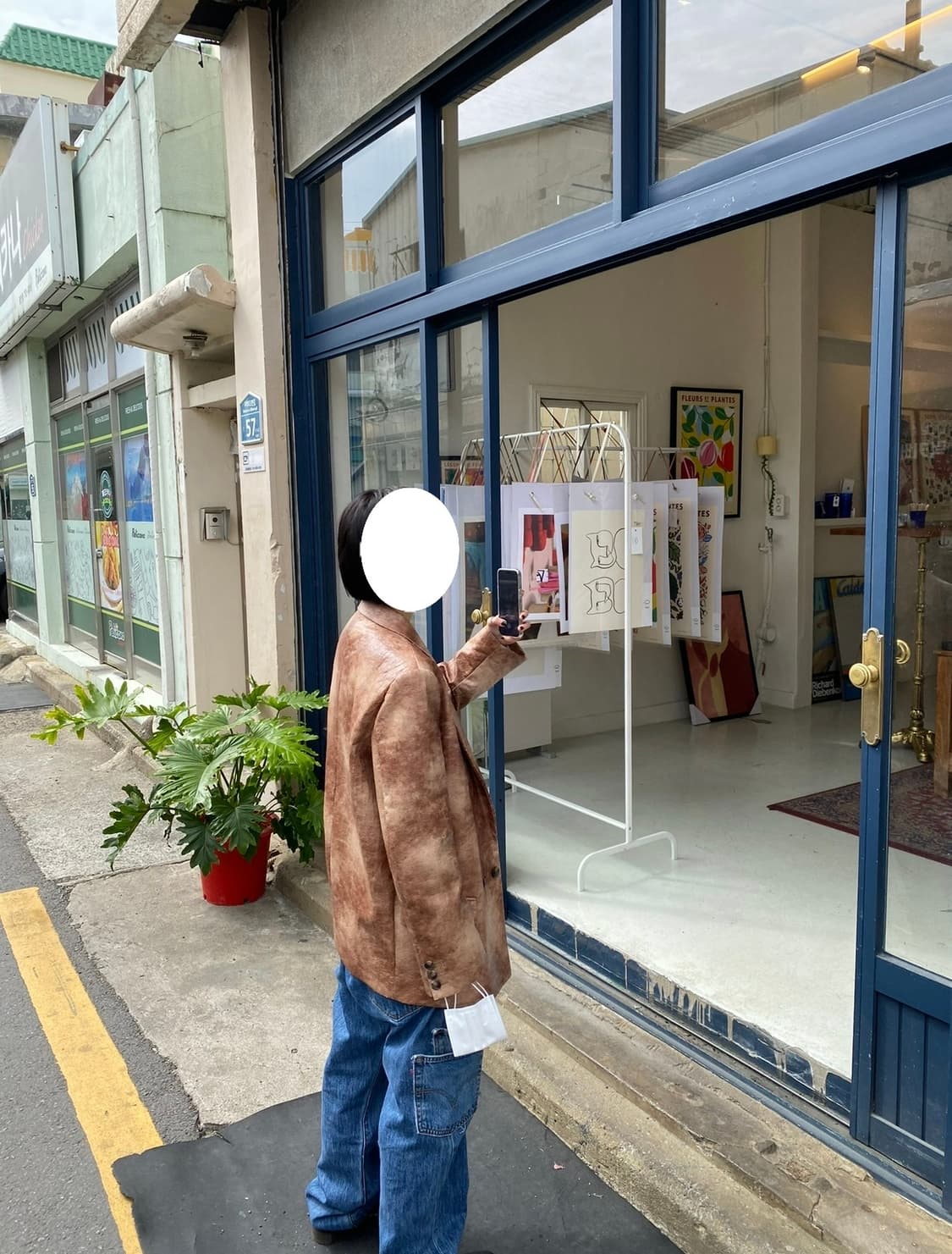 Perverze 퍼버즈 크랙가죽 자켓 상품이미지4
