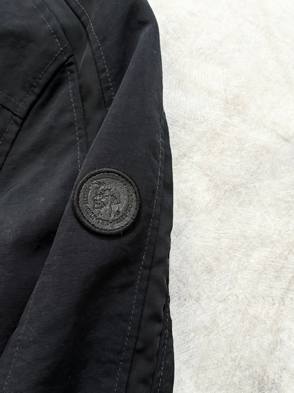 Diesel 디젤 블랙 메탈 슬레이어 바이커 자켓  상품이미지5