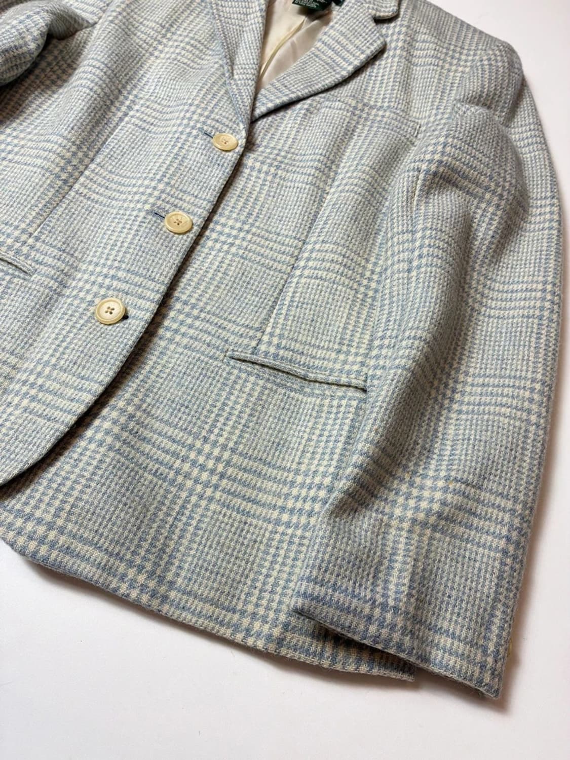 로렌 랄프로렌 00's 울 체크 3B 우먼스 블레이저 PN8637 상품이미지3