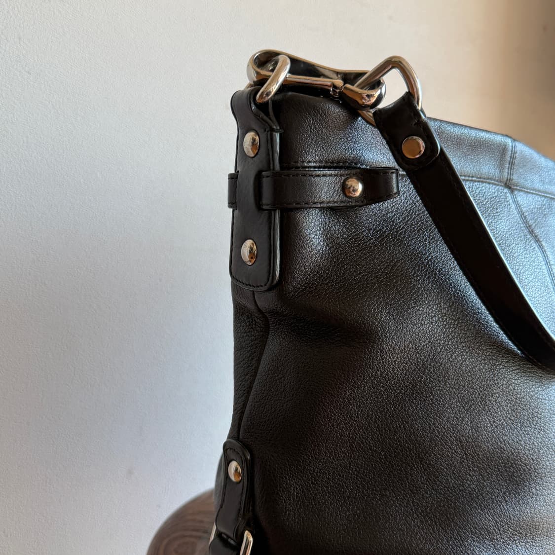 Coach vinatge leather shoulder bag 상품이미지3