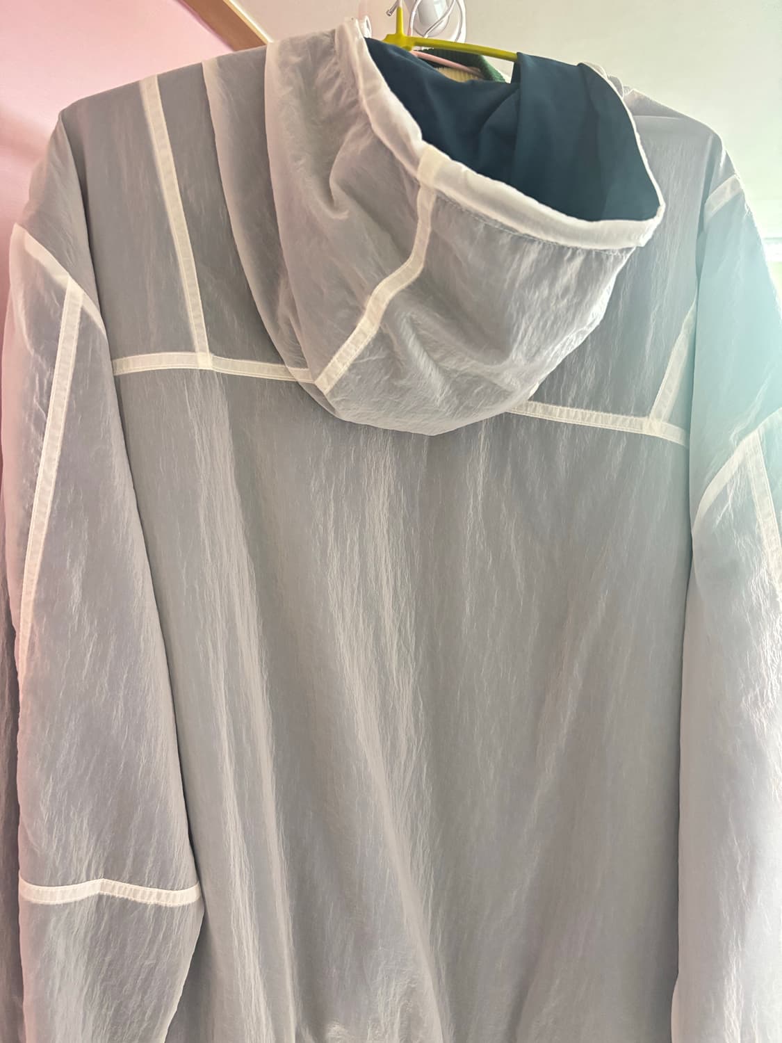 Lsize 코드그라피 투톤 바람막이 상품이미지5