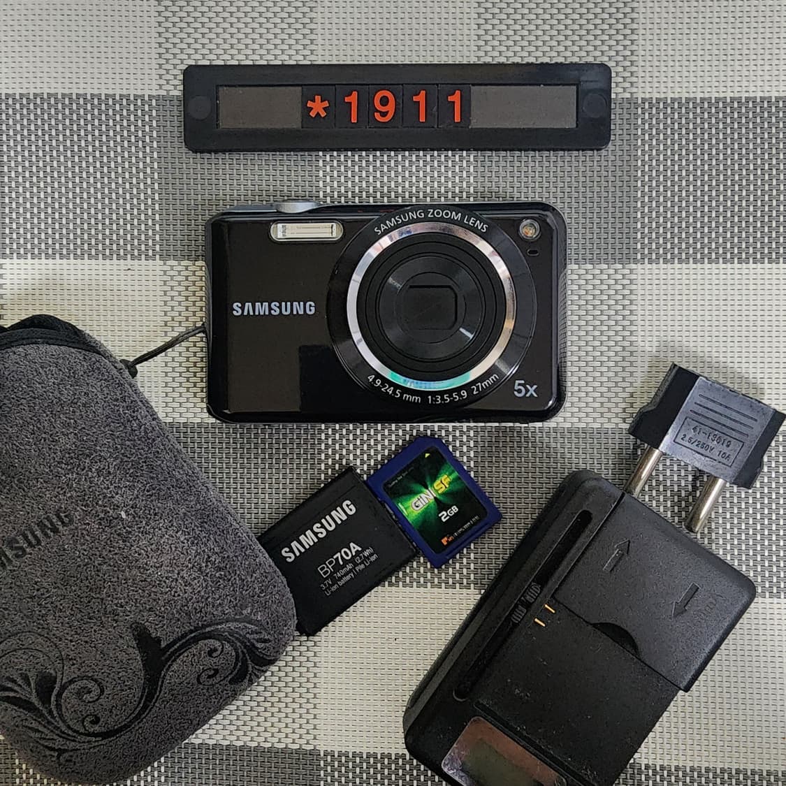 삼성 블루 ES 67 디지털카메라 파우치포함 상품이미지1