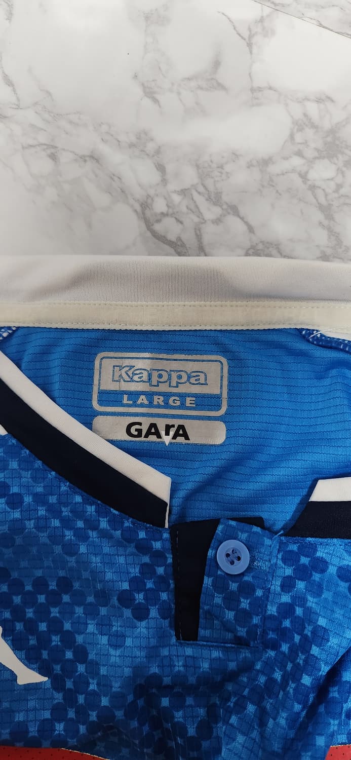 19-20 SSC 나폴리 홈 지급용 반팔 카파 유니폼 상품이미지6