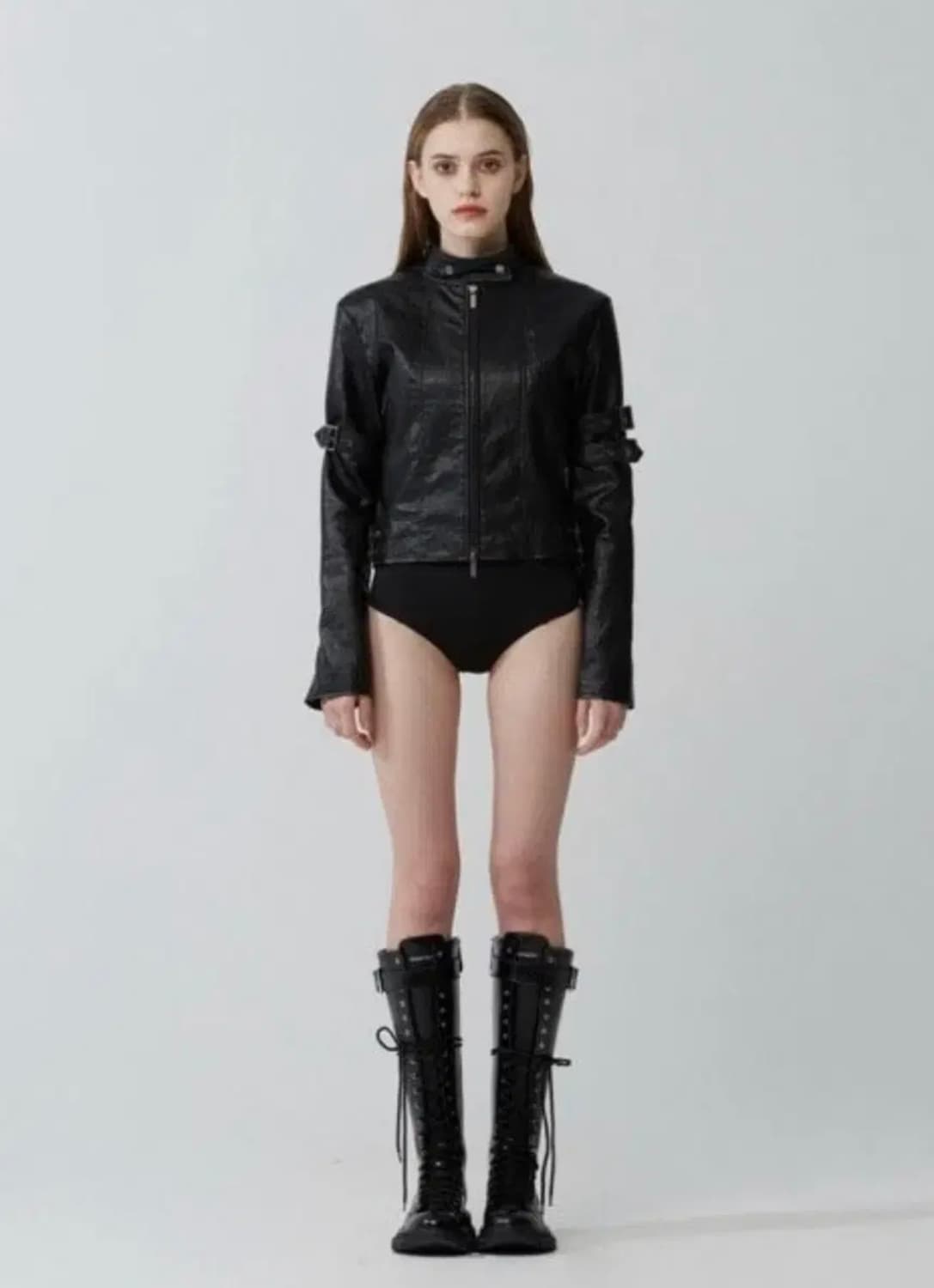 새상품 택O) 보헤미안서울 투웨이 바이커자켓 상품이미지2