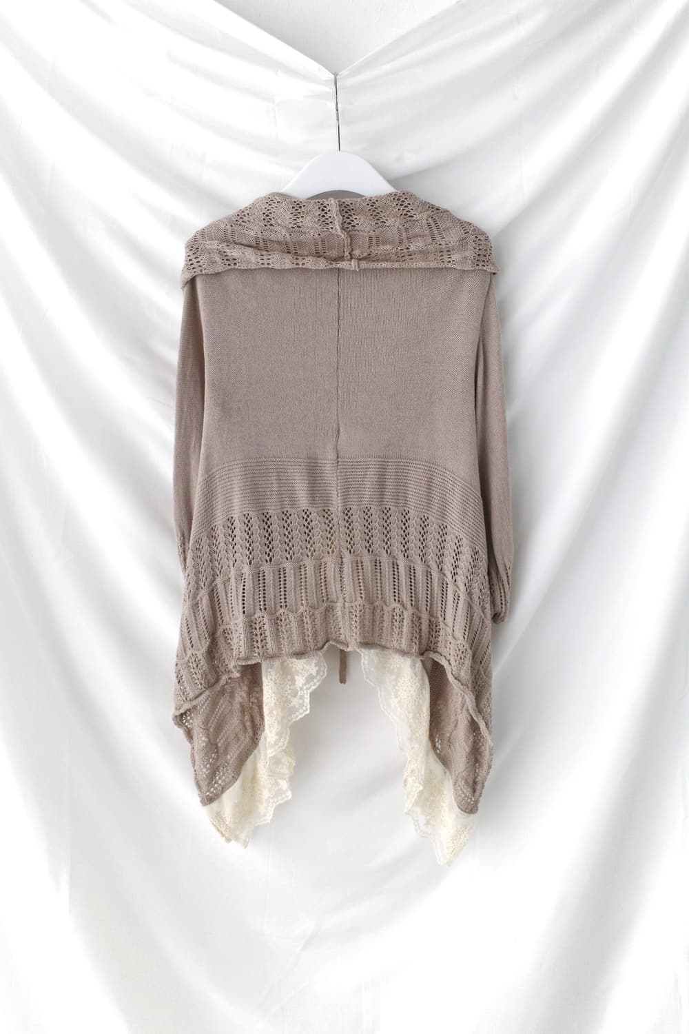 lace unbalanced cardigun 상품이미지2