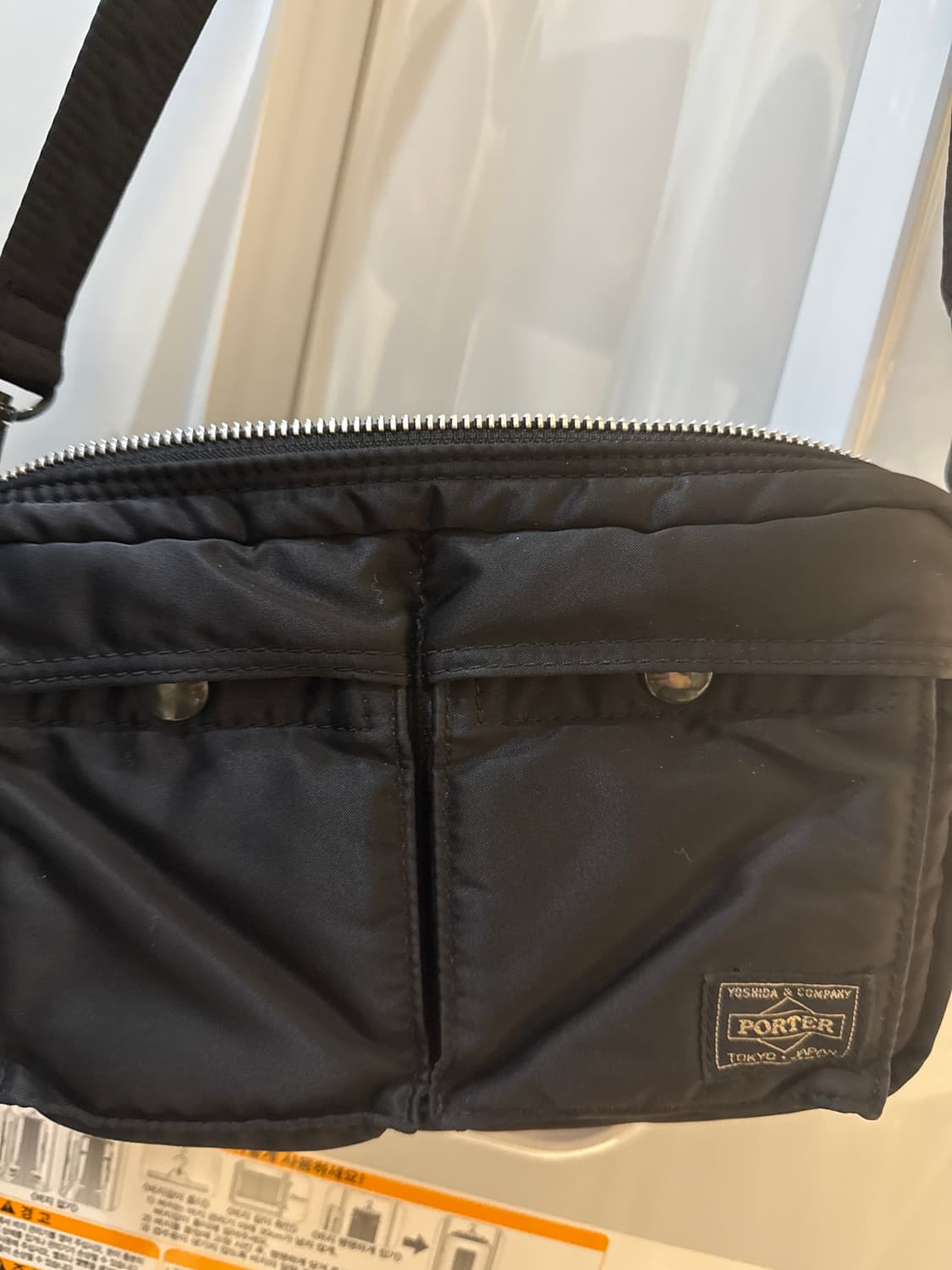 포터 탱커 숄더백 블랙 상품이미지3