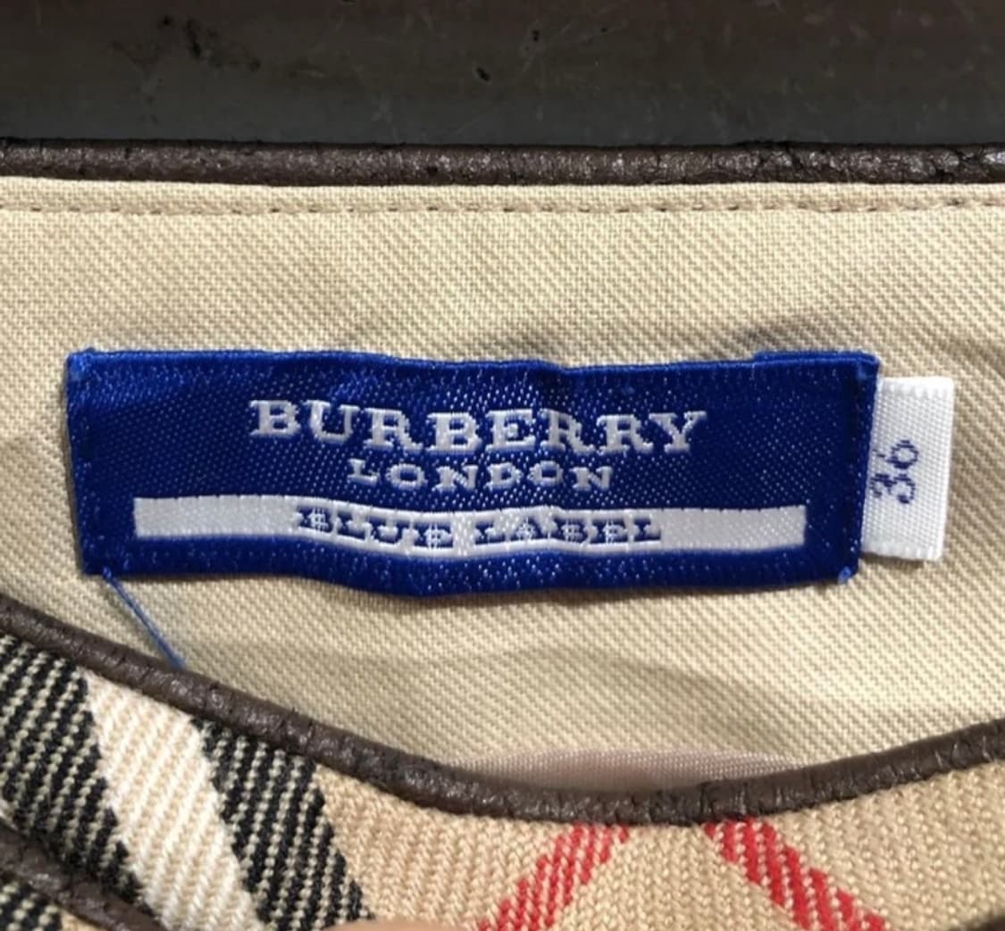 [8503]Burberry check midi wrapped skirt 상품이미지6