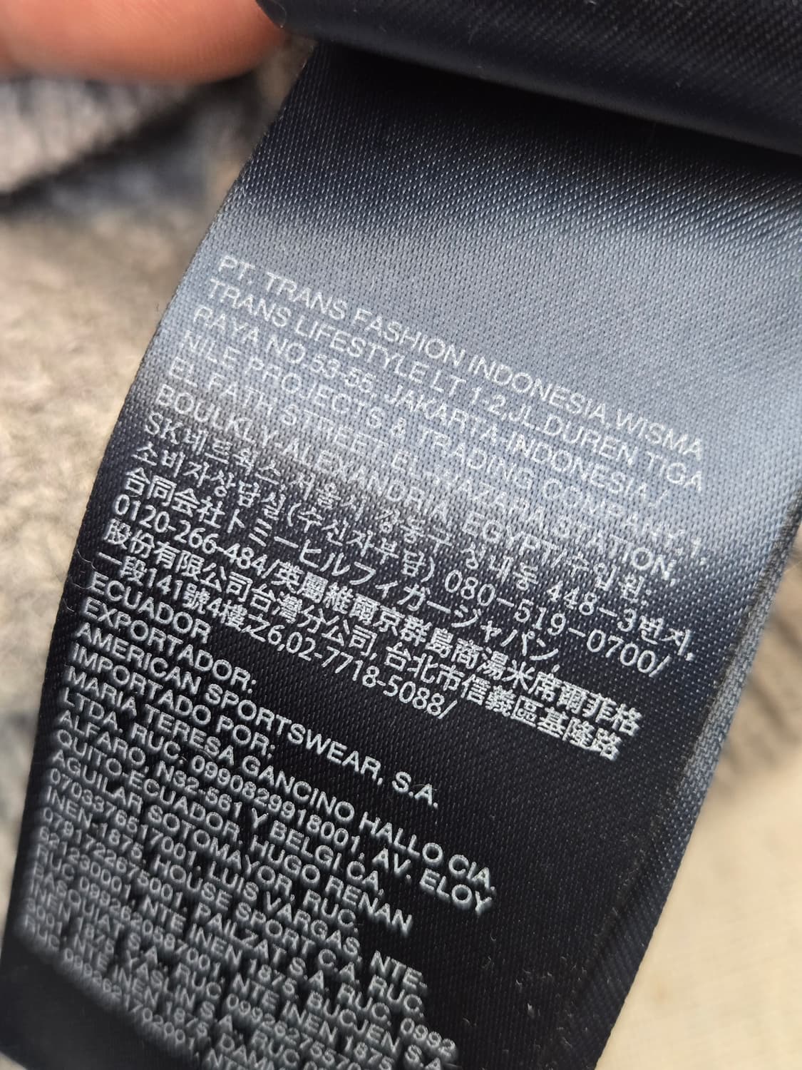 타미힐피거 삼색 니트 상품이미지7