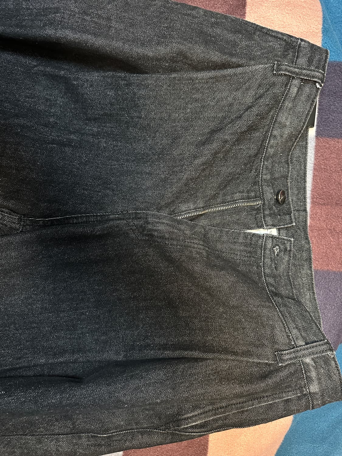 [노이어] 와이드 데님 팬츠 (블랙) 상품이미지7