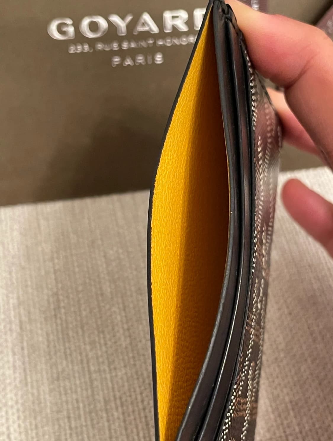정품 고야드 생쉴피스 카드지갑– 공홈정가 $480(약 65만원) 상품이미지2